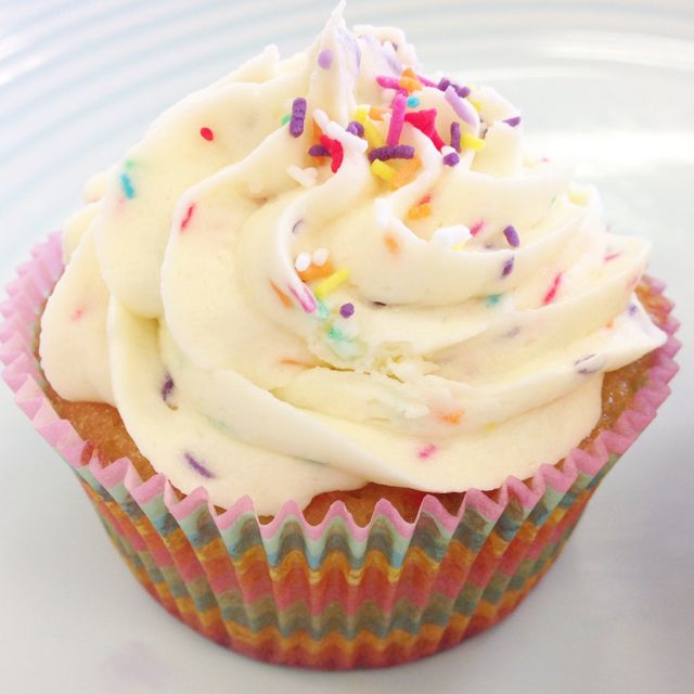 Triple Celebration Funfetti Cupcakes – A True Love of Mine